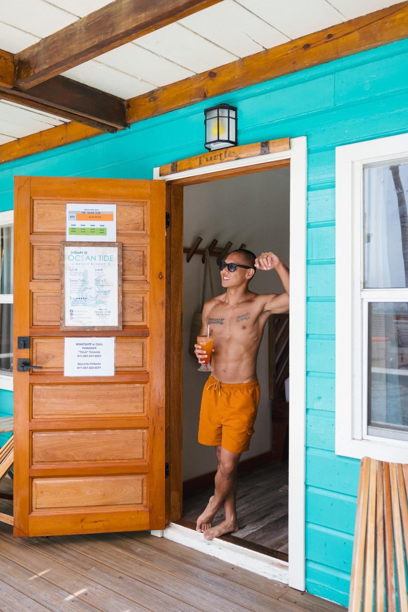 סן פדרו Ocean Tide Beach Resort מראה חיצוני תמונה
